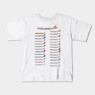 Launch Customers for the Boeing 747 Kids T-Shirt